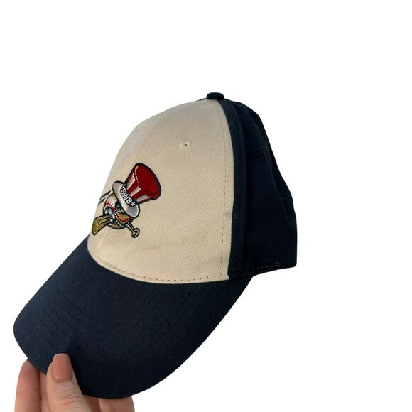 SWB Railriders Yankees Top Hat Adjustable Strap Hat Navy Blue USA Cap - Picture 3 of 6